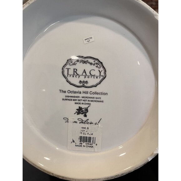 Tracy Porter Octavia Hill Collection Dream Delicious Floral Bowl 10" x 4" READ - Picture 7 of 7